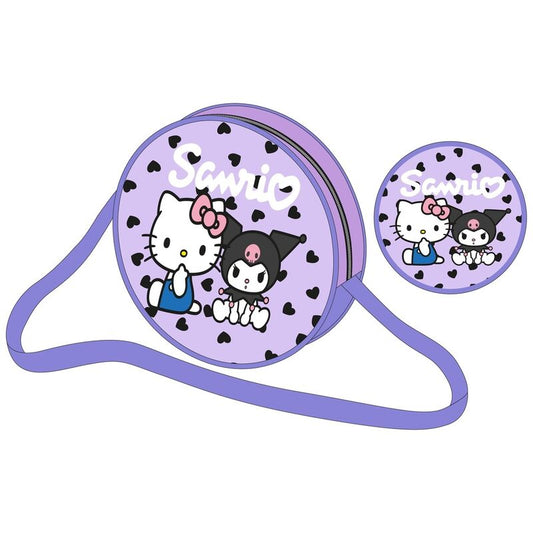 kuromi & hello kitty crossbody bag
