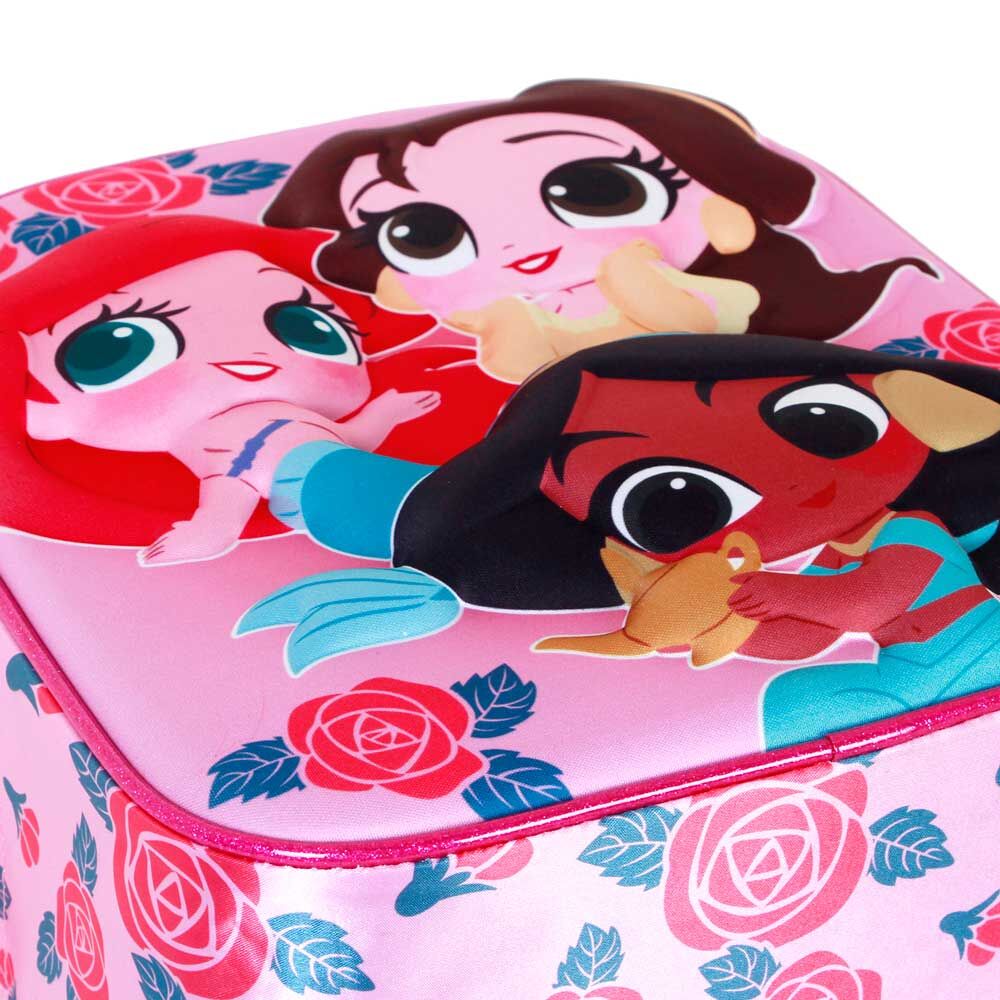 Zaino con fiori 3D delle Principesse Disney 31 cm