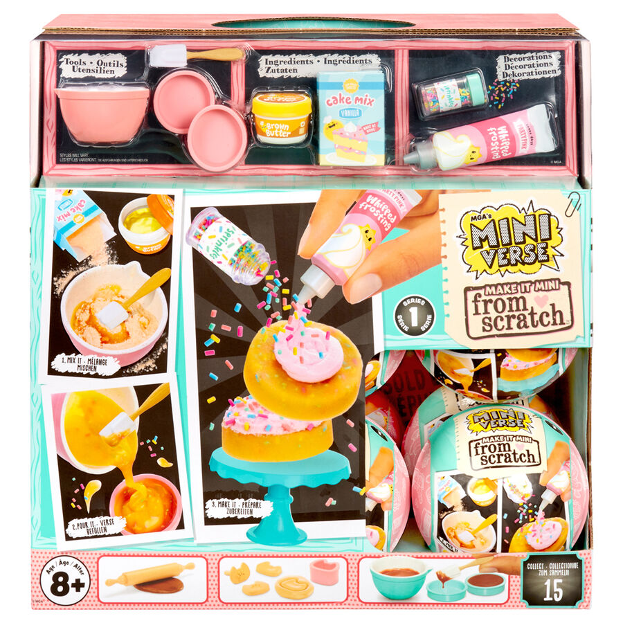 Miniverse Make It Mini From Scratch Series 1 Surprise Capsule Assortment