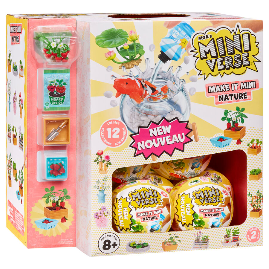 miniverse make it mini nature series 2 surprise capsule assortment