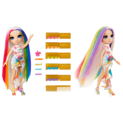 Amaya Hair Chalk Doll & Style Rainbow High