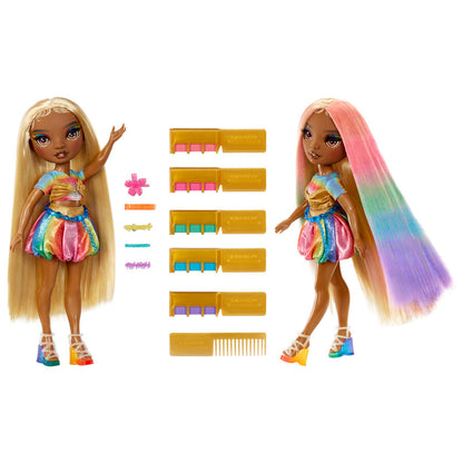 Meline Hair Chalk & Style Rainbow High Doll