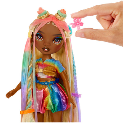 Meline Hair Chalk & Style Rainbow High Doll