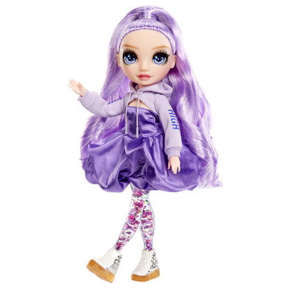 Viola Sparkle Puppe & 38; Shine Rainbow High