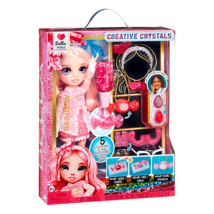 bella crystal fashion rainbow high doll