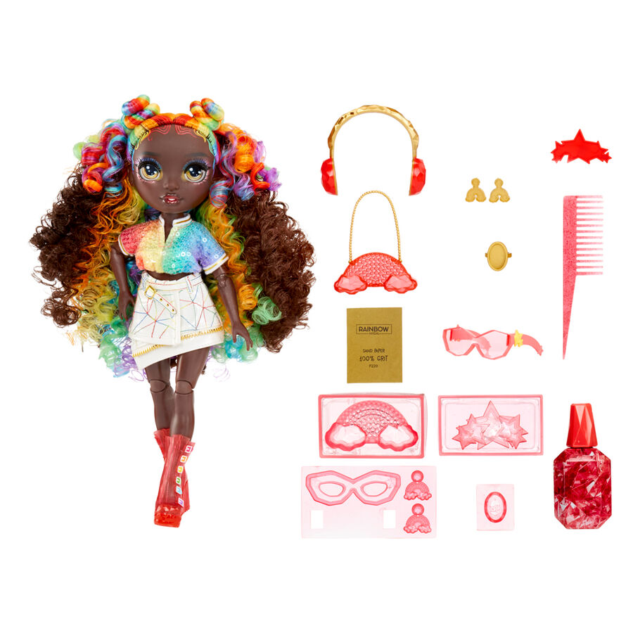 Iris Crystal Fashion Rainbow High Puppe
