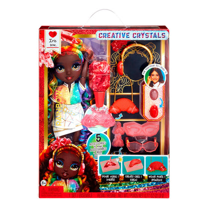 iris crystal fashion rainbow high doll