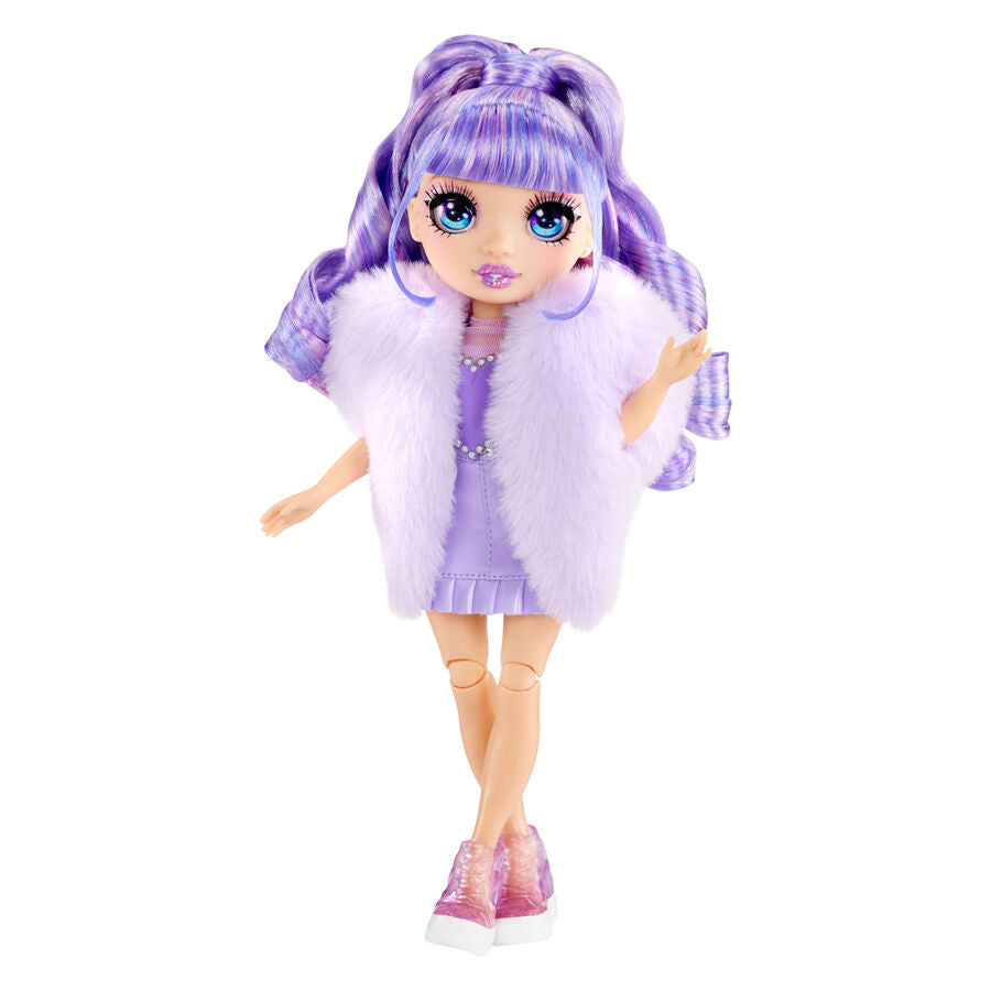 Violet Crystal Fashion Rainbow High Doll