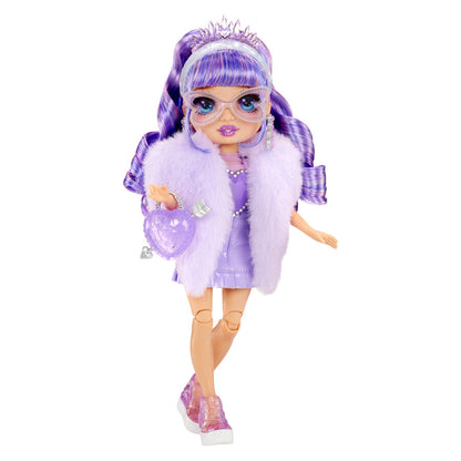 Violet Crystal Fashion Rainbow High Doll