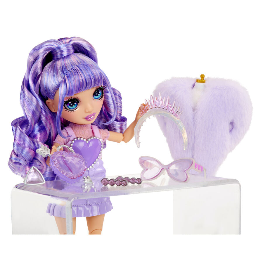 Violet Crystal Fashion Rainbow High Doll