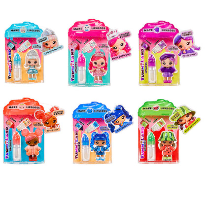 mini doll  assorted yummiland lip gloss