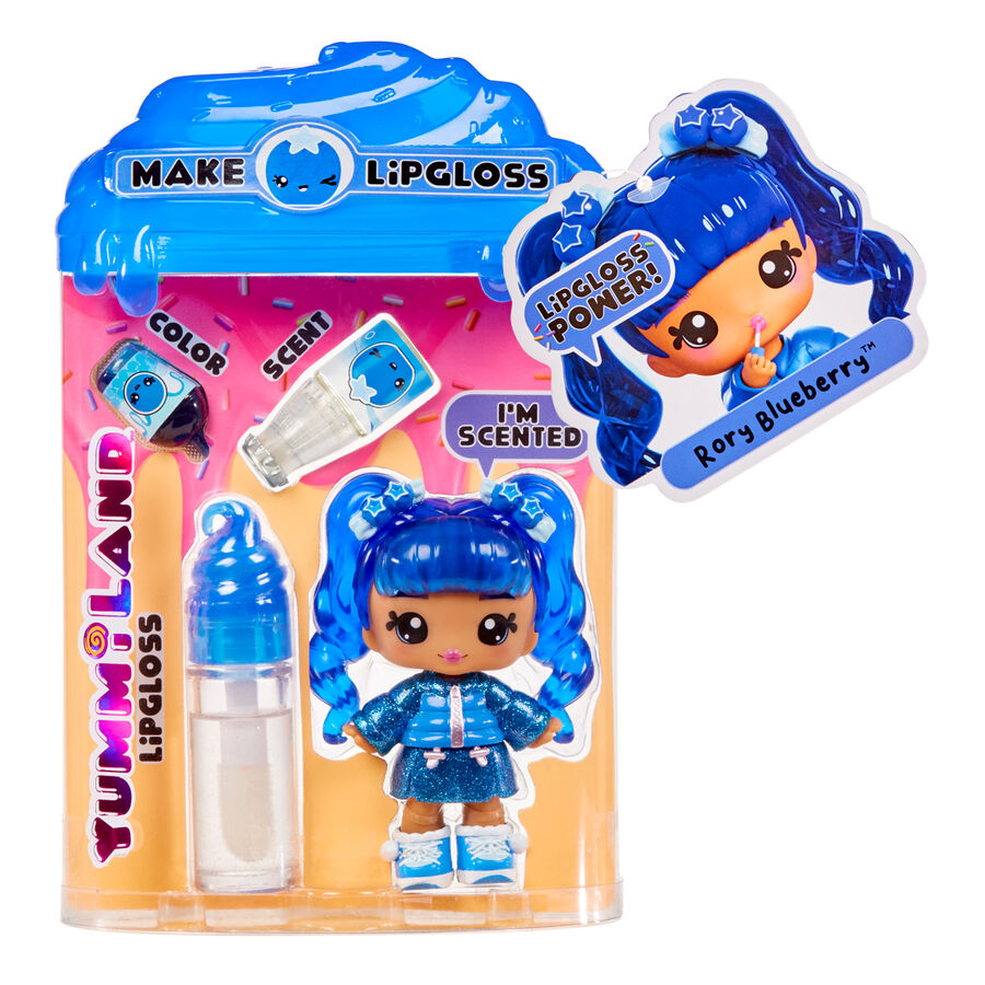 Mini Doll + Assorted Yummiland Lip Gloss