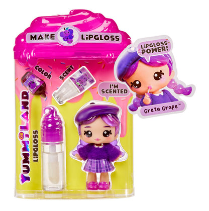 Mini Doll + Assorted Yummiland Lip Gloss