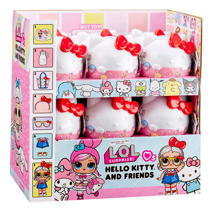 loves hello kitty tots & friends lol surprise surprise capsule assortment