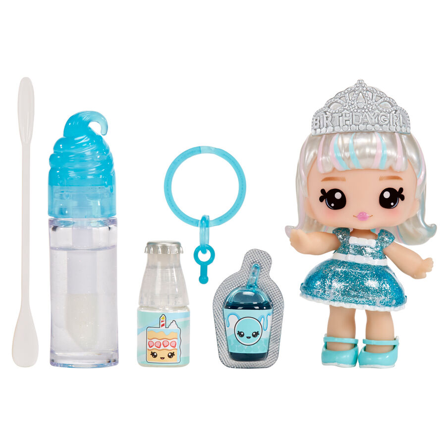 Mini Doll + Assorted Yummiland Lip Gloss