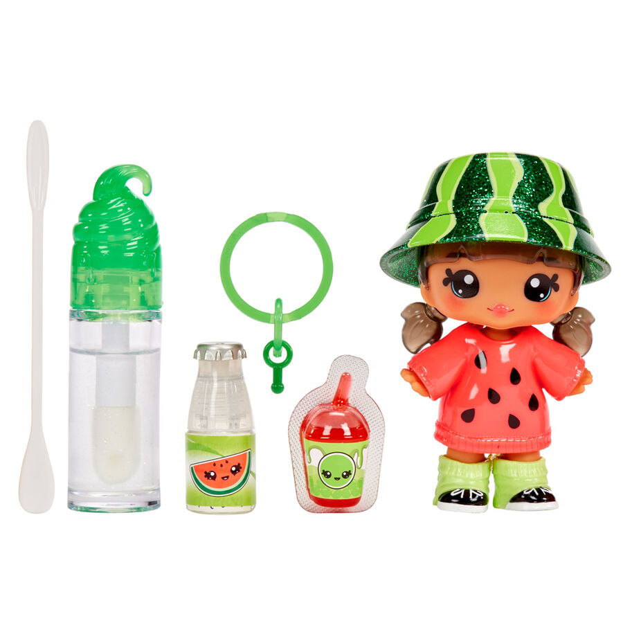 Mini Doll + Assorted Yummiland Lip Gloss