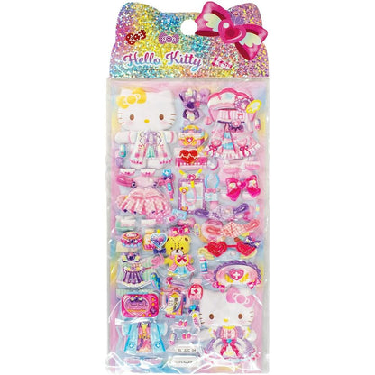 Hello Kitty Embossed Stickers Assortment