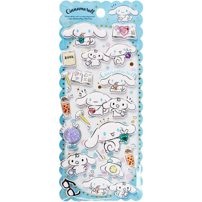 Cinnamoroll Hello Kitty geprägte Aufkleber Sortiment