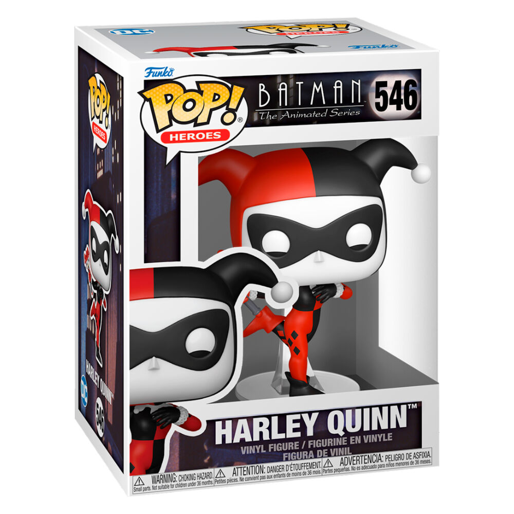 Statuetta POP di Harley Quinn tratta dalla serie animata di Batman