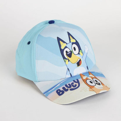 Conjunto de toalha Bluey + saco de dormir + boné