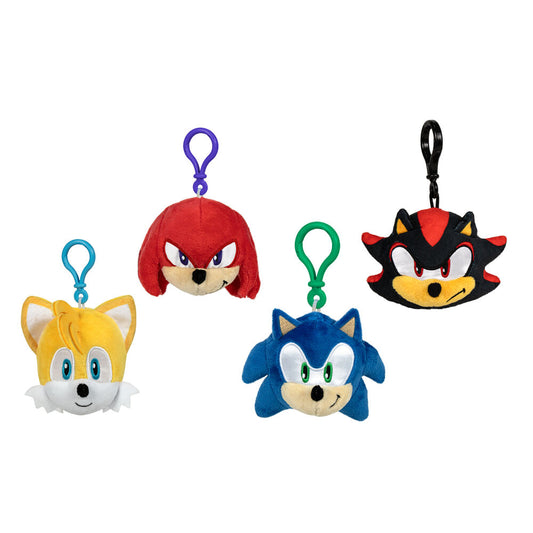 Sonic the Hedgehog plush keychain 10cm assorted