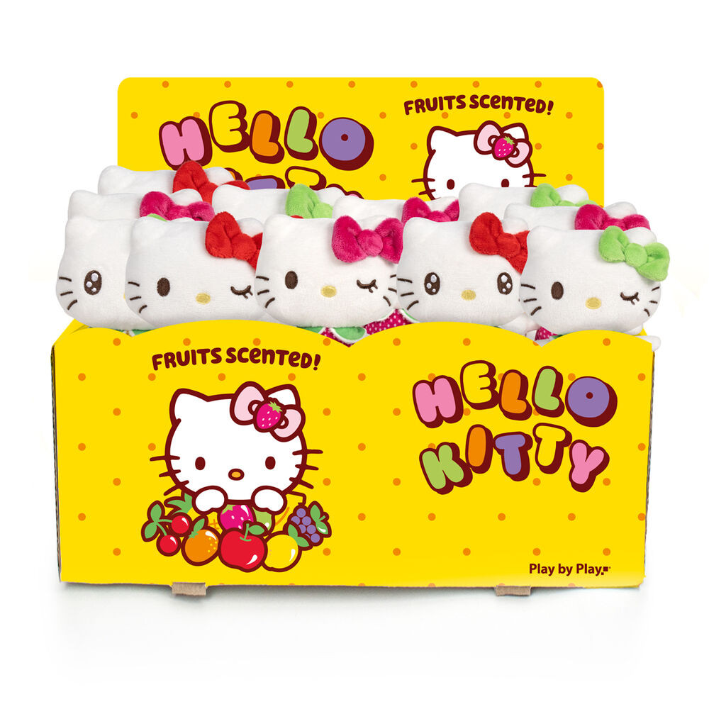 hello kitty fruit scented plush toy 12cm assorted