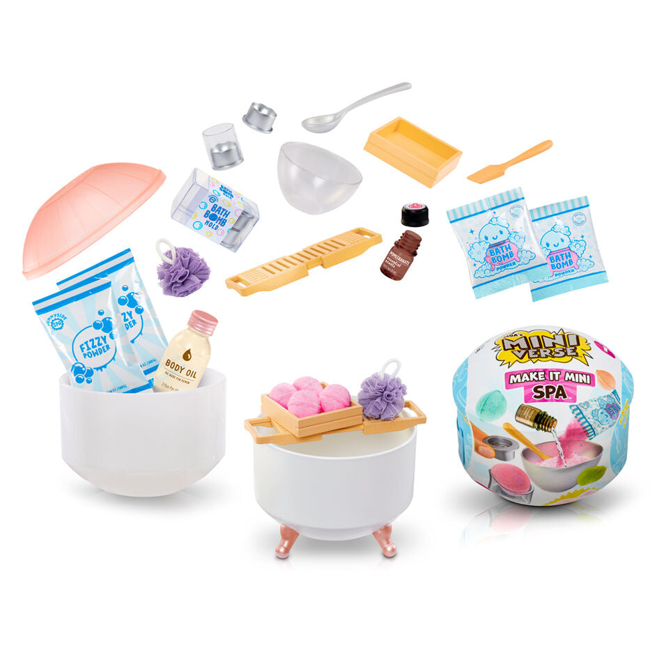 miniverse make it mini spa surprise capsule assortment