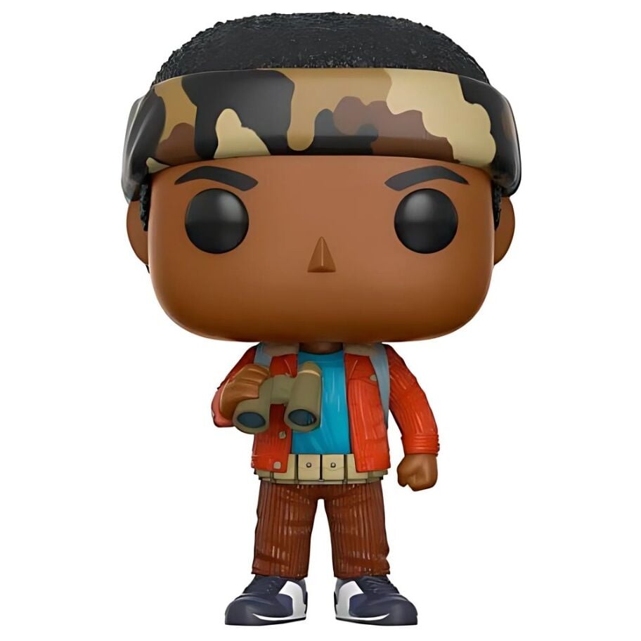 Figura POP de Lucas de Stranger Things con binoculares
