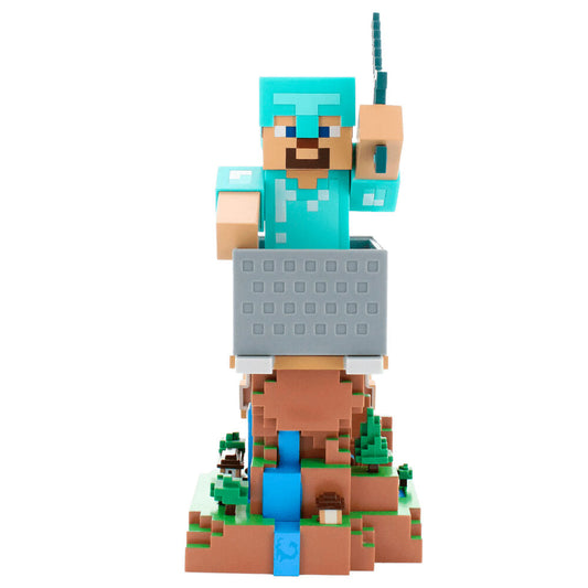 Cable Guy support bracket Diamond Steve Minecraft 20cm