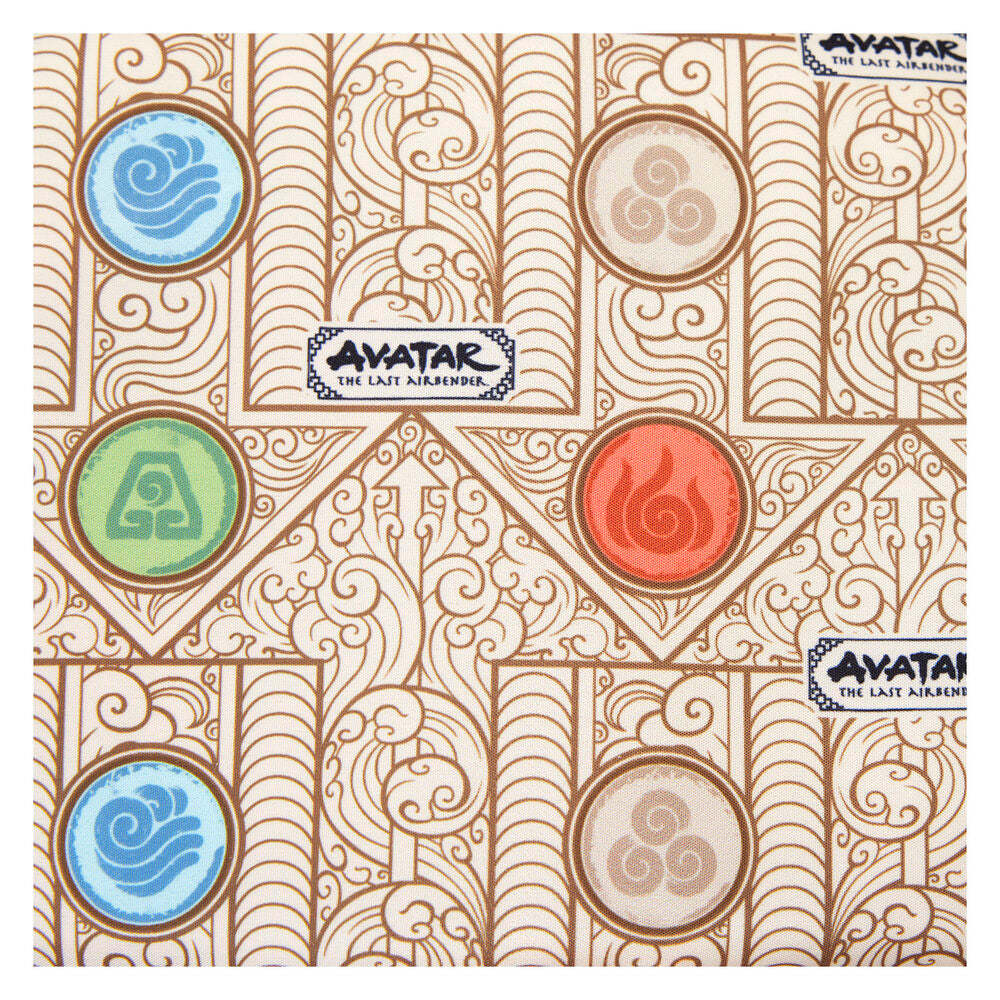 Mochila Loungefly de nylon Avatar: A Lenda de Aang 43 cm