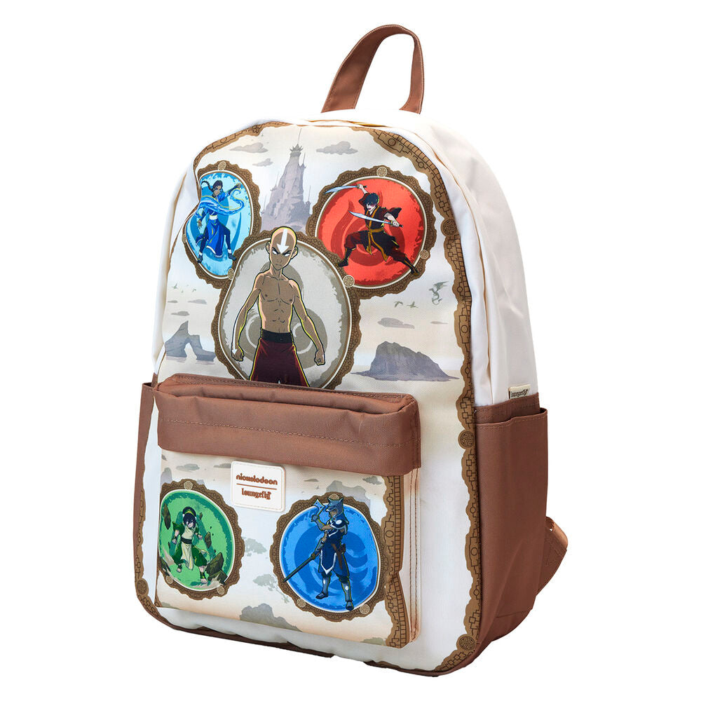 Mochila Loungefly de nylon Avatar: A Lenda de Aang 43 cm