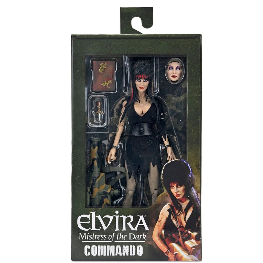 Action figure Commando Elvira Elvira vestita 20 cm