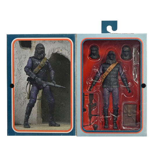 Figura definitiva del soldado gorila del planeta de los simios 18 cm.