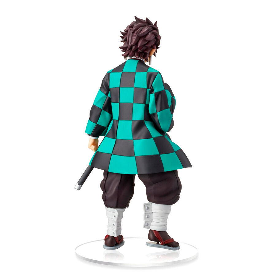 Figurine SPM Tanjiro Kamado frère Bong tueur de démons Kimetsu no Yaiba 20 cm