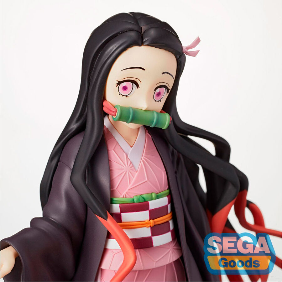 Figura SPM Nezuko Kamado Irmão Bong Demon Slayer Kimetsu no Yaiba 19cm