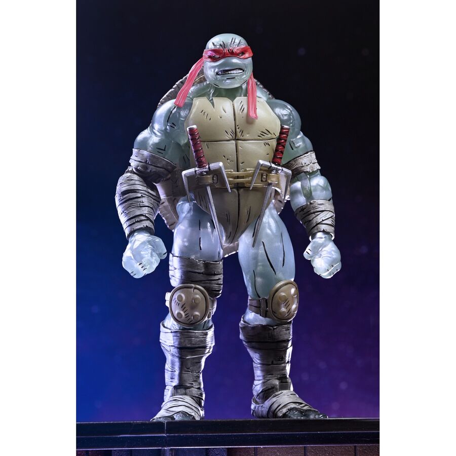 Lot de 3 figurines Ghost Brothers Tortues Ninja (Le Dernier Ronin) 18 cm