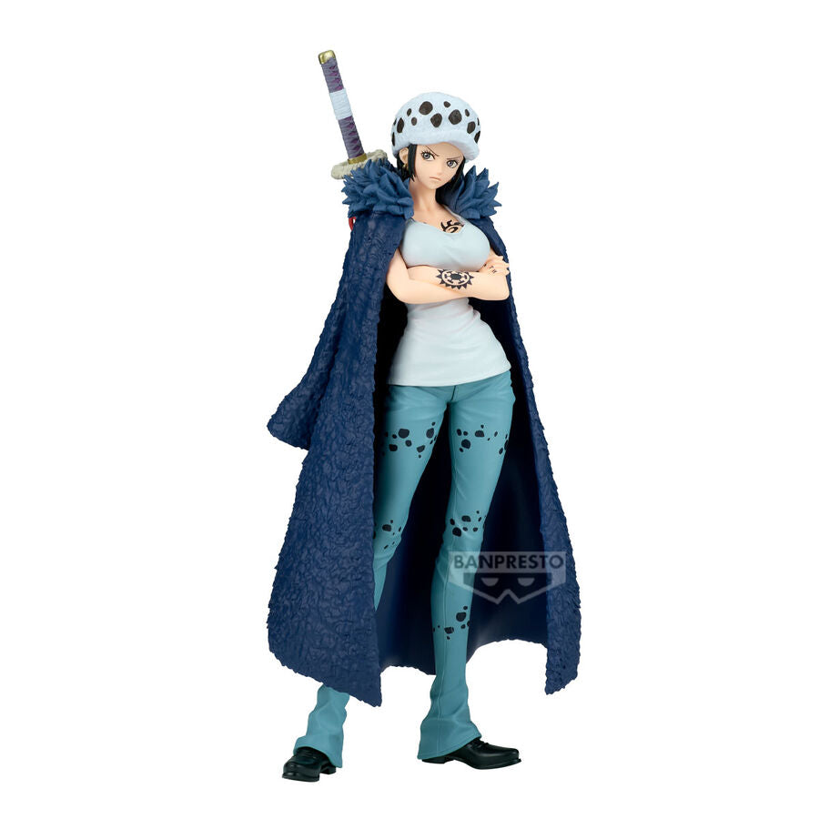 trafalgar law glitter & glamorous one piece figure 23cm