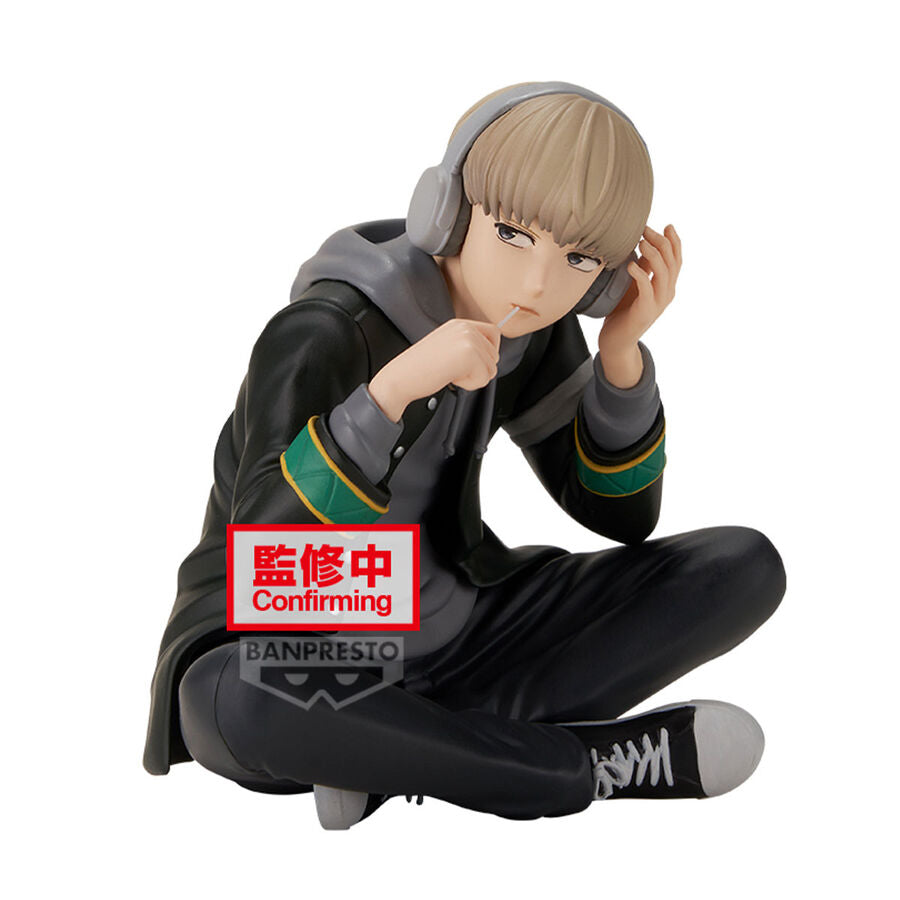 figure kaji ren sitting wind breaker 9cm