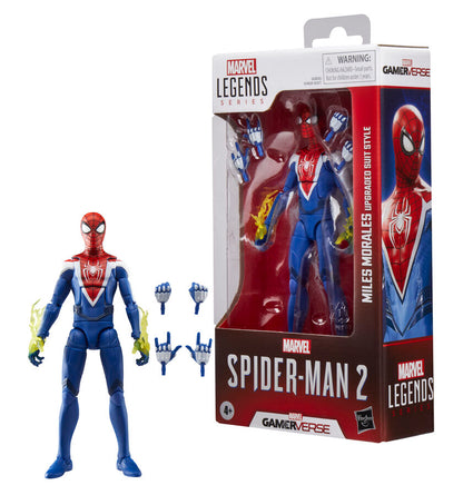 Figurka Miles Morales Ulepszony strój Spider Man 2 Marvel Legends 15 cm