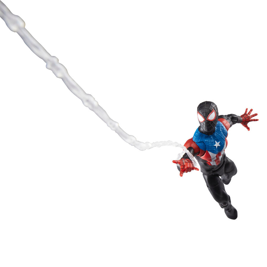 Miles Morales Portorykańczyk w kostiumie Spider Mana 2 figurka Marvel Legends 15 cm
