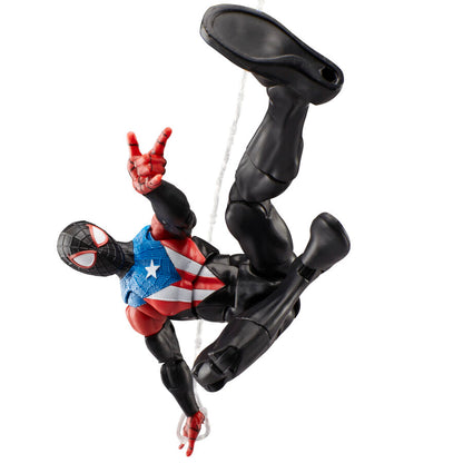Miles Morales Portorykańczyk w kostiumie Spider Mana 2 figurka Marvel Legends 15 cm