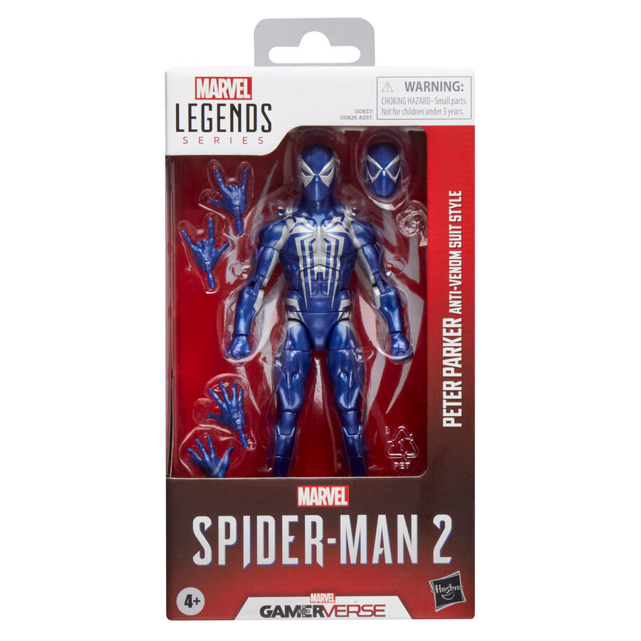 Figure Peter Parker Anti Venom Suit Style Spider Man 2 Marvel Legends 15cm