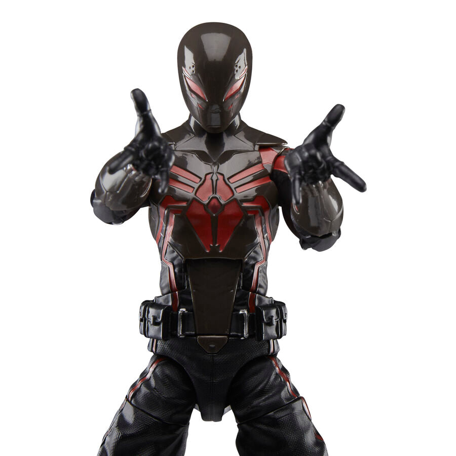 Figur Miles Morales im Brooklyn 2099 Anzug  Spider Man 2  Marvel Legends  15 cm