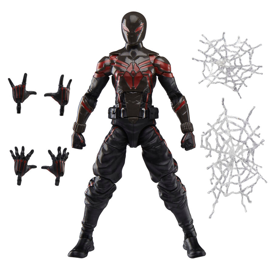 Figur Miles Morales im Brooklyn 2099 Anzug  Spider Man 2  Marvel Legends  15 cm