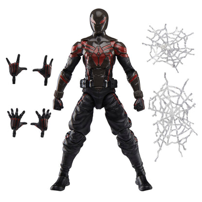 Figur Miles Morales im Brooklyn 2099 Anzug  Spider Man 2  Marvel Legends  15 cm