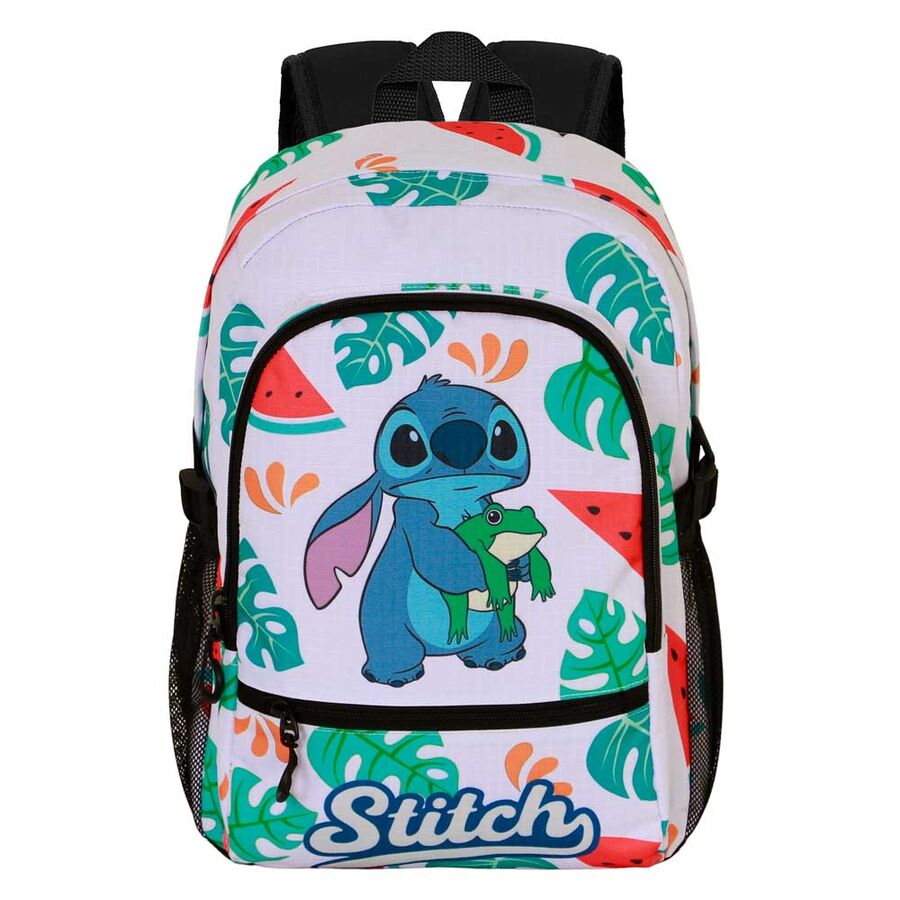 frog stitch disney backpack 44cm adaptable