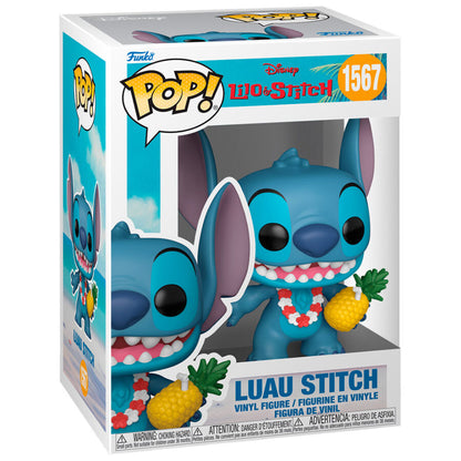 Figura Funko POP do Stitch da coleção Lilo & Stitch Luau da Disney