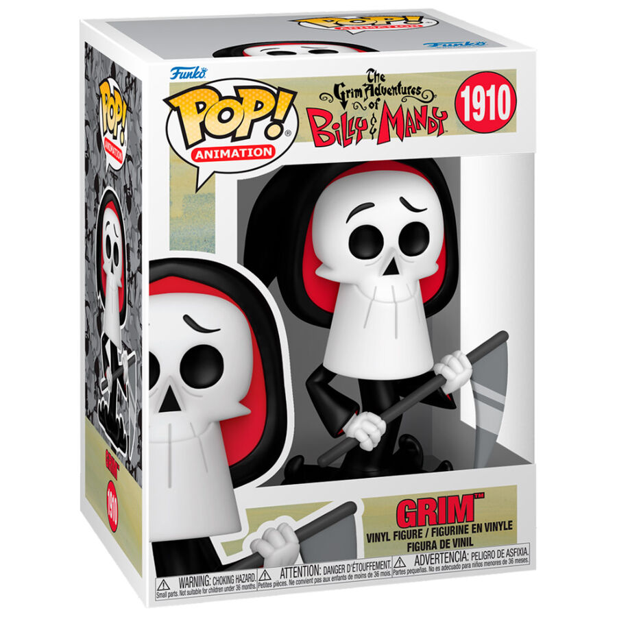 pop figure the grim adventures of billy & mandy grim