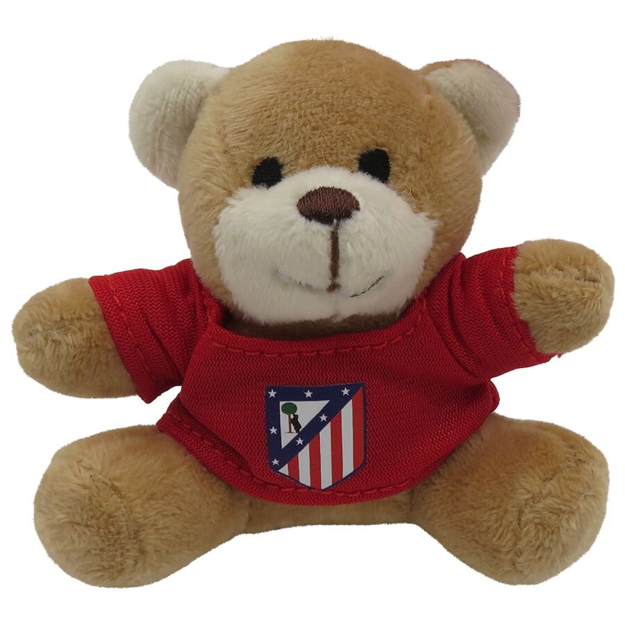 atletico madrid teddy bear plush keychain 10cm