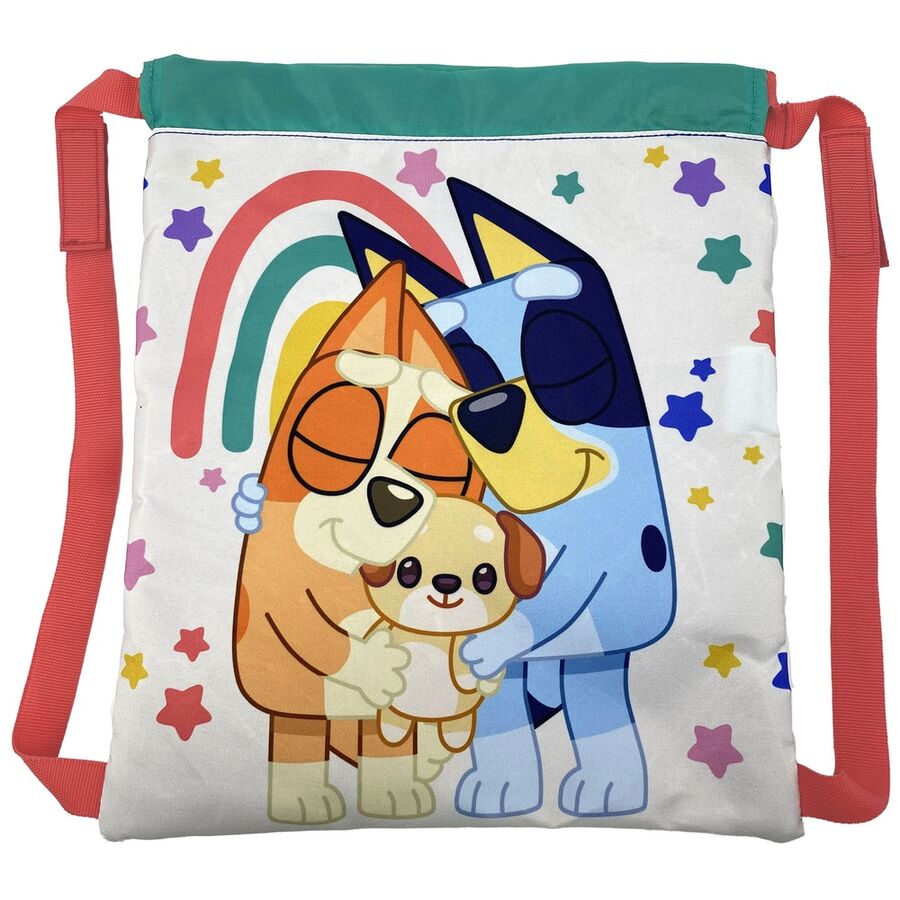 rainbow bluey 35cm sleeping bag
